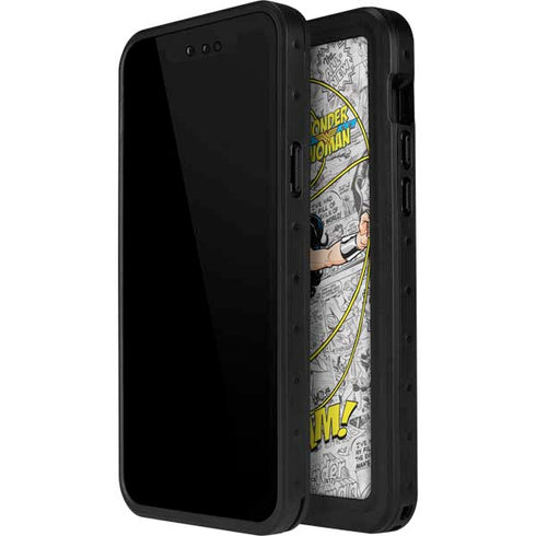 DC Comics Wonder Woman Classic Action Pose iPhone 15 Pro Waterproof Case
